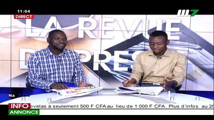 LA REVUE DE PRESSE DU 29 SEPTEMBRE 2020