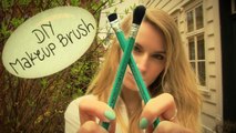 DIY Makeup Brush! How to Make a Makeup Brush.