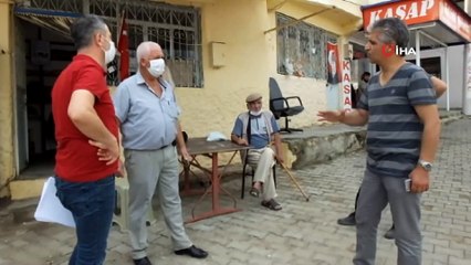 Dolu yağışı zeytinliklere zarar verdi