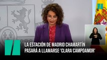 La estación de Madrid Chamartín pasará a llamarse 'Clara Campoamor'