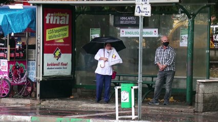 Şiddetli sağanak etkili oldu - KIRKLARELİ