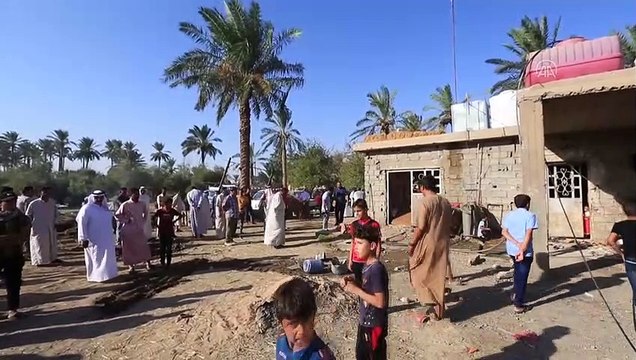 Bağdat’ta füze saldırısında ölenler için cenaze töreni düzenlendi