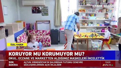Maskeyi boşuna mı takıyoruz? Okul, market ve eczaneden aldığımız numuneleri incelettik! Sonuç çarpıcı
