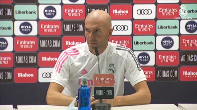 Zidane descarta la llegada de más jugadores a la plantilla
