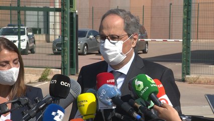 Torra pide al Gobierno una ley de amnistía