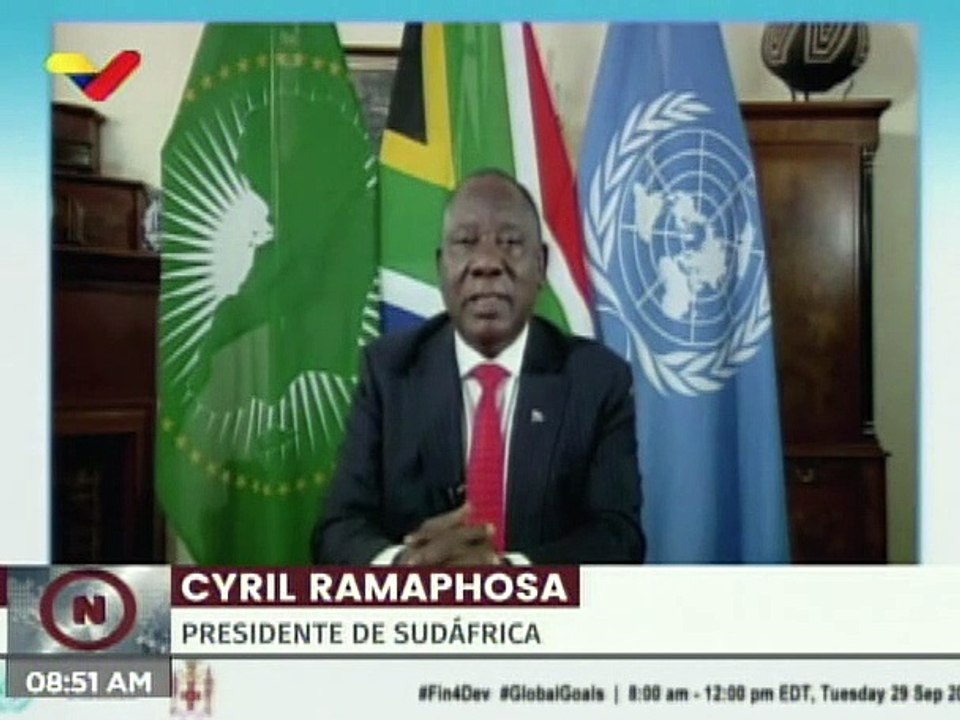 Unión Africana necesita se consideren las deudas internacionales para enfrentar crisis por Covid-19