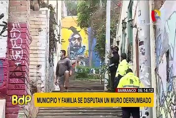 Barranco: familia y municipio enfrentados por terreno en el pasaje La Oroya