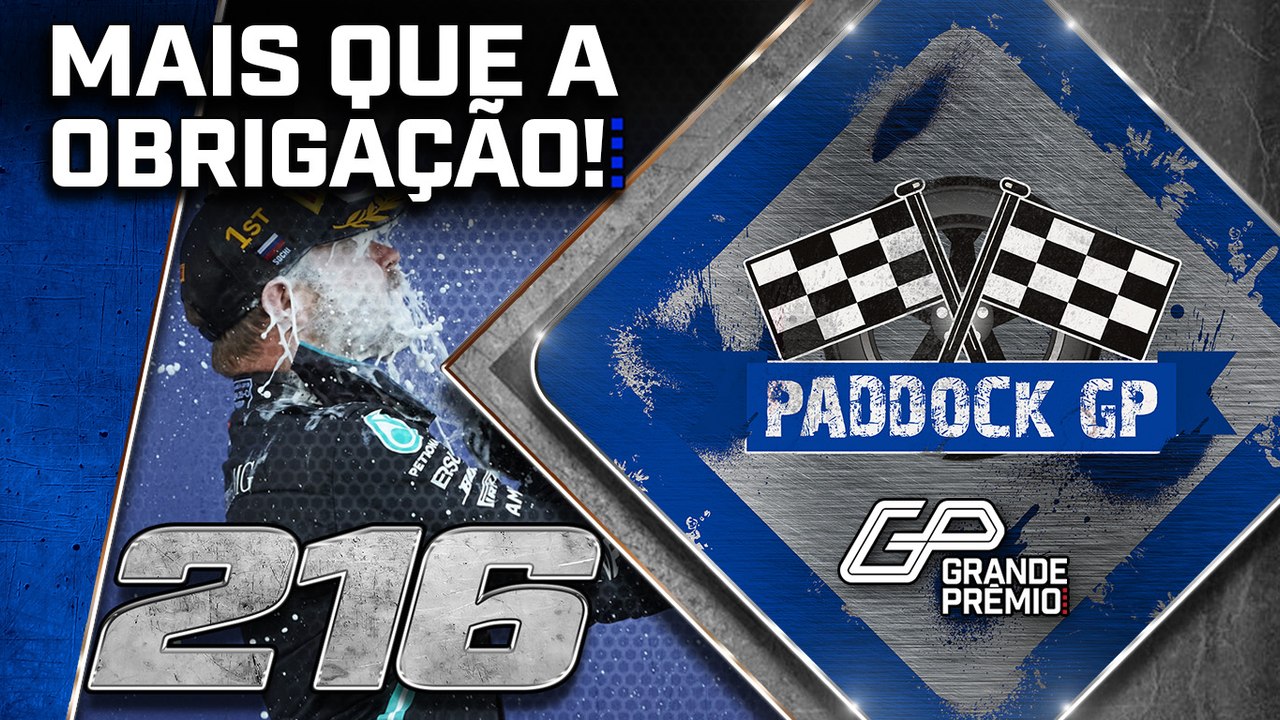 AO VIVO: Na F1, HAMILTON (se) perde na Rússia + MotoGP e Indy | Paddock GP #216