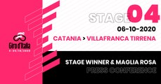 Giro d’Italia 2020 | Stage 4 Winner & Maglia Rosa Press Conference