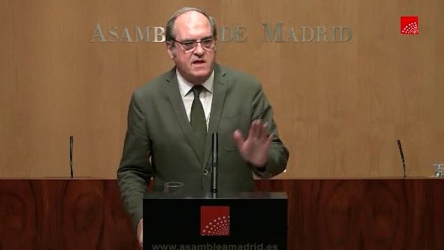 Gabilondo cree que Gobierno y CAM tiene que intervenir conjuntamente