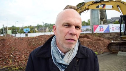 Le premier coup de pelle du futur Palais de justice de Namur (Vincent Macq/Procureur du roi)