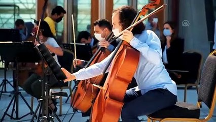 CSO'nun yeni binasının yapımında çalışan işçilere teşekkür konseri - ANKARA