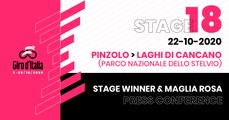 Giro d’Italia 2020 | Stage 18 Winner & Maglia Rosa Press Conference