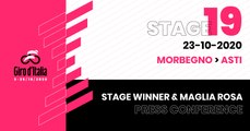 Giro d’Italia 2020 | Stage 19 Winner & Maglia Rosa Press Conference