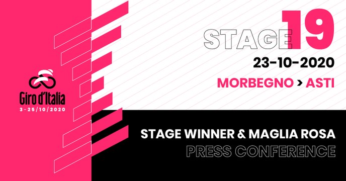 Giro d’Italia 2020 | Stage 19 Winner & Maglia Rosa Press Conference