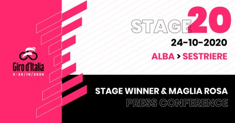 Giro d’Italia 2020 | Stage 20 Winner & Maglia Rosa Press Conference