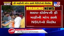 NSUI took out Mashal Rally, demanding school college fee waiver _ Ahmedabad _ Tv9GujaratiNews