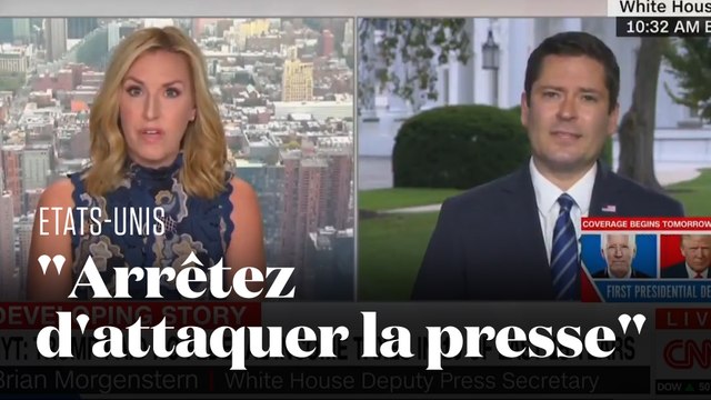 Cette journaliste de CNN n'a rien lâché face au clan Trump