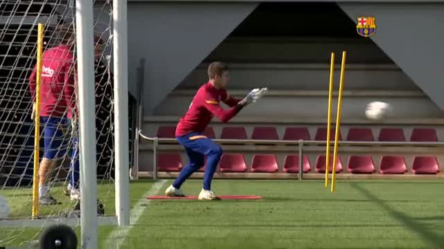 El Barça entrena sin Messi, Griezmann, Coutinho, De Jong y Neto por descanso de Koeman