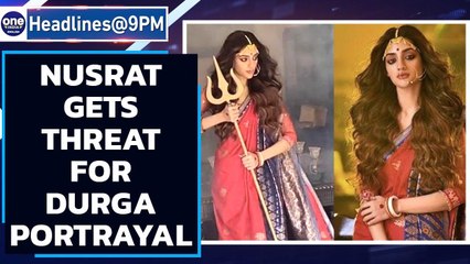 Nusrat Jahan gets threats for posing as Goddess Durga | Oneindia News