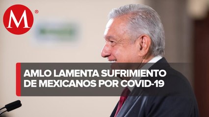 AMLO: aunque pierde fuerza, covid-19 no deja de causar daños