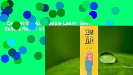 Design for How People Learn  Best Sellers Rank : #1