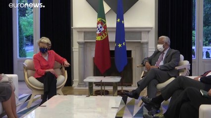 Στην Πορτογαλία για το Ταμείο Ανάκαμψης η Ούρσουλα φον ντερ Λάιεν