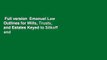 Full version  Emanuel Law Outlines for Wills, Trusts, and Estates Keyed to Sitkoff and