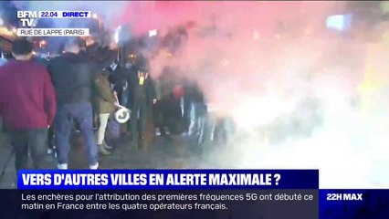 Les patrons de bars du collectif "Restons ouverts" manifestent à Paris