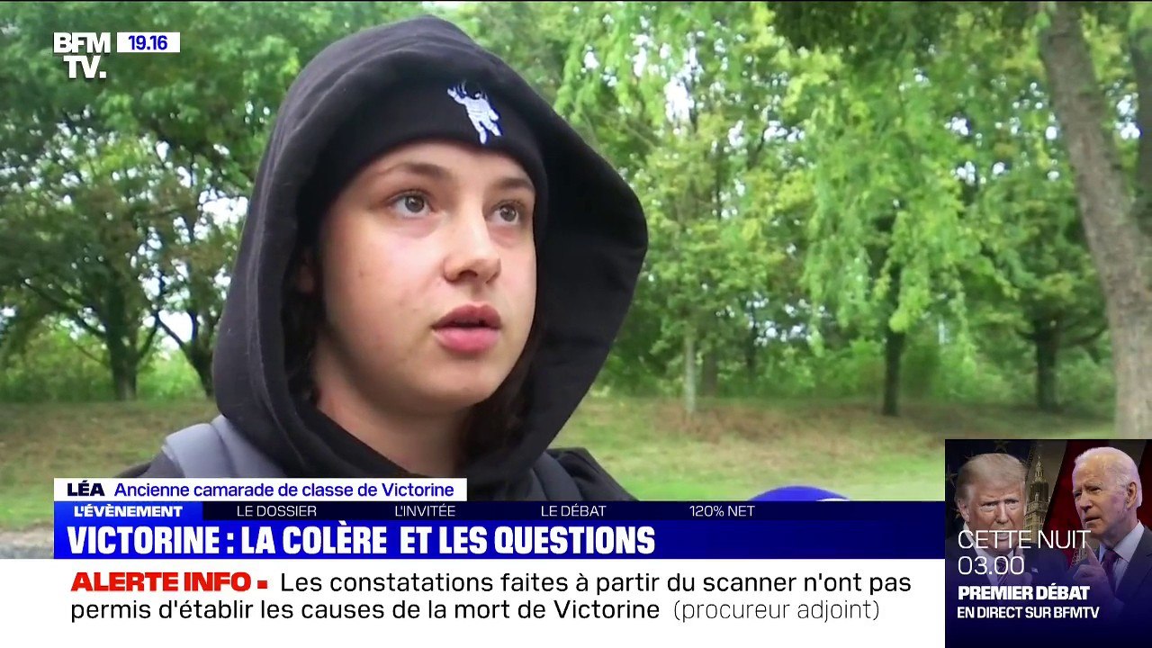 "Elle ne sortait jamais, le seul jour où elle sort, il lui arrive ça": une ancienne camarade de Victorine témogine