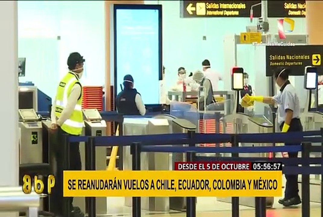 Vuelos Internacionales: primeros destinos serán a estos 5 países