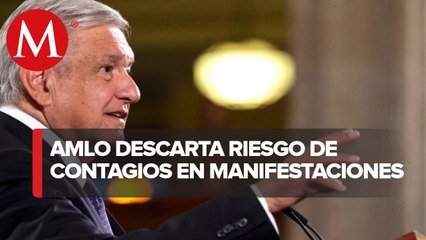 AMLO llama a evitar reuniones mayores ante riesgo de covid-19