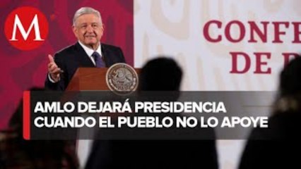 A la primera manifestación de 100 mil personas en contra, me voy a Palenque: AMLO