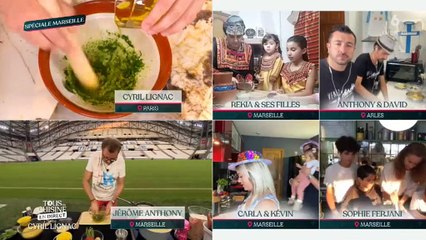 Carla Moreau et Kevin Guedj dans "Tous en cuisine"  - M6