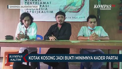 Kotak Kosong Jadi Bukti Minimnya Kader Partai