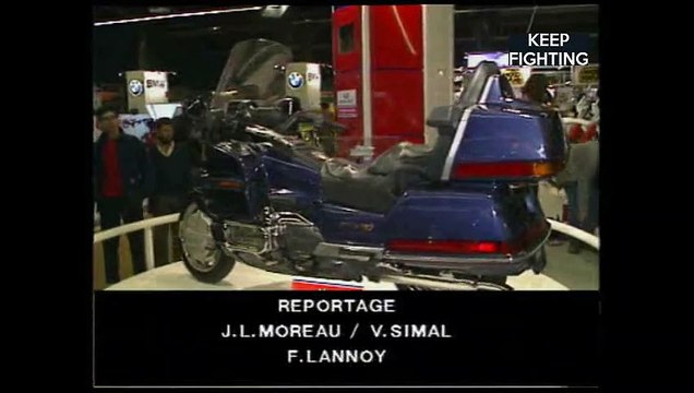 27ème Turbo 21_11_1987 Salon de la Moto, Kawasaki 1500 Sumo, Harley Eclectra Glide P2