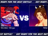 Strider Hiryu vs. Mai Shiranui