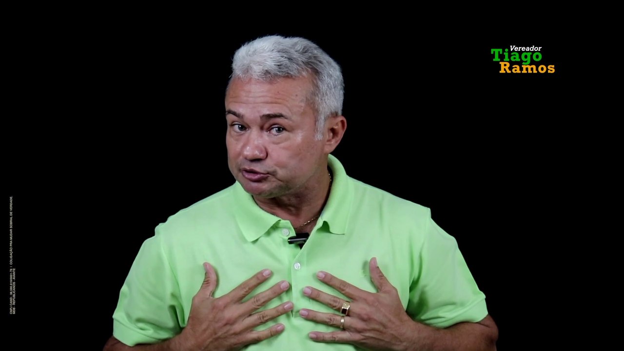 Nunca foi sorte, sempre foi Deus. | Minha história minha vida. | Vereador Tiago Ramos.  Parte 3