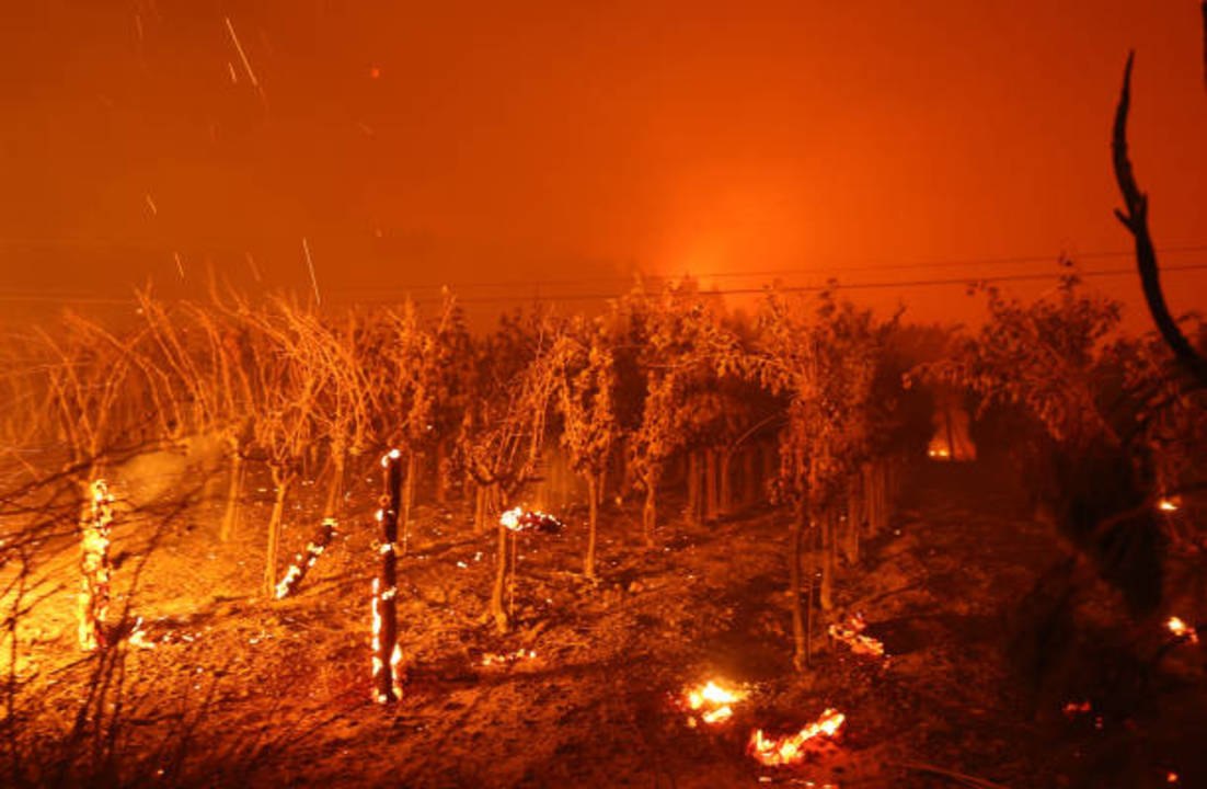 New Wildfires in California Wine Country Cause Thousands of Evacuations, Damage Iconic Nap
