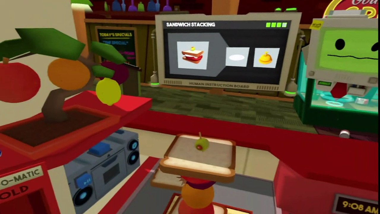 job simulator Gourmet Chef no commentary