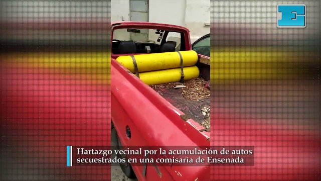 Hartazgo vecinal por la acumulación de autos secuestrados en una comisaría de Ensenada