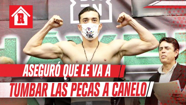 Mario Cázares aseguró que le va a tumbar las pecas a Canelo Álvarez cuando lo enfrente