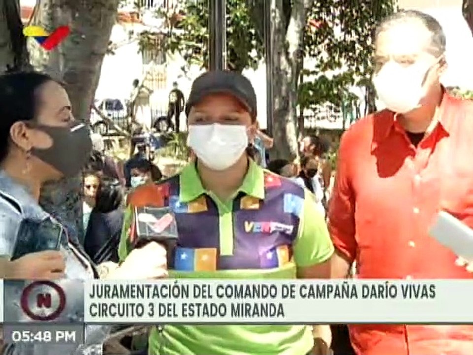 Juramentado Comando de Campaña Darío Vivas del Circuito 3 del estado Miranda