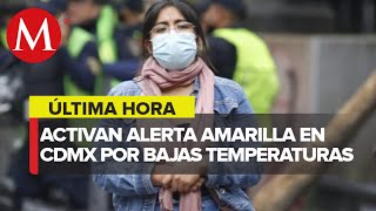 ¡Saca el abrigo! Alertan de frío y heladas en 7 alcaldías de CdMx