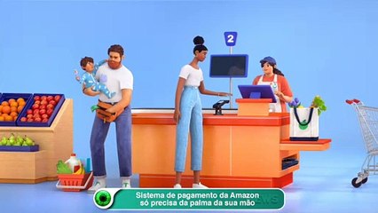 Sistema de pagamento da Amazon só precisa da palma da sua mão
