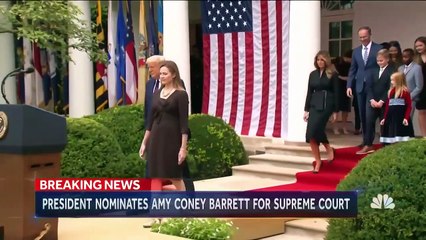 Download Video: President Trump Selects Amy Coney Barrett As Supreme Court Nominee