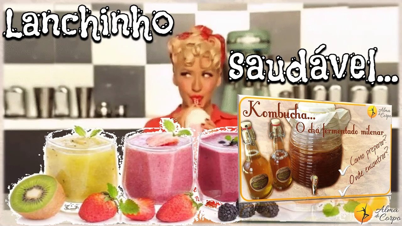 KOMBUCHA – O 2 EM 1 = SAÚDE + SABOR! RECEITINHAS PARA BEBER...