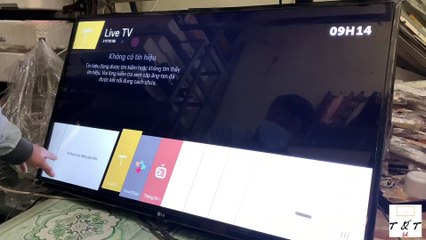 Hướng Dẫn Kết Nối WiFi Cài Đặt Ứng Dụng LG 43LX761H