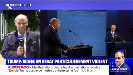 Trump ou Biden: qui a remporté ce premier débat à un mois de la présidentielle ?