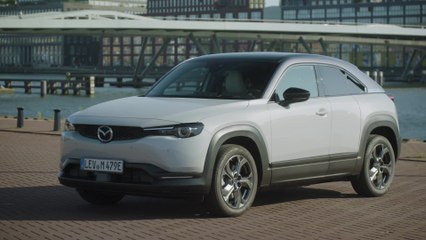 2020 All-New Mazda MX-30 Design in Ceramic White